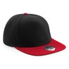 Cap - mod. B660:Black, 100% polyester, Classic Red, One Size